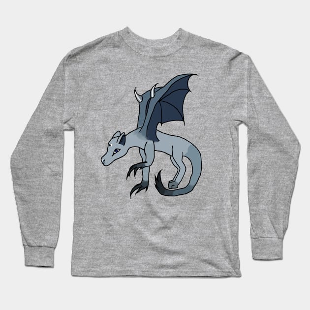 Ying Dog Dragon :: Dragons and Dinosaurs Long Sleeve T-Shirt by Platinumfrog